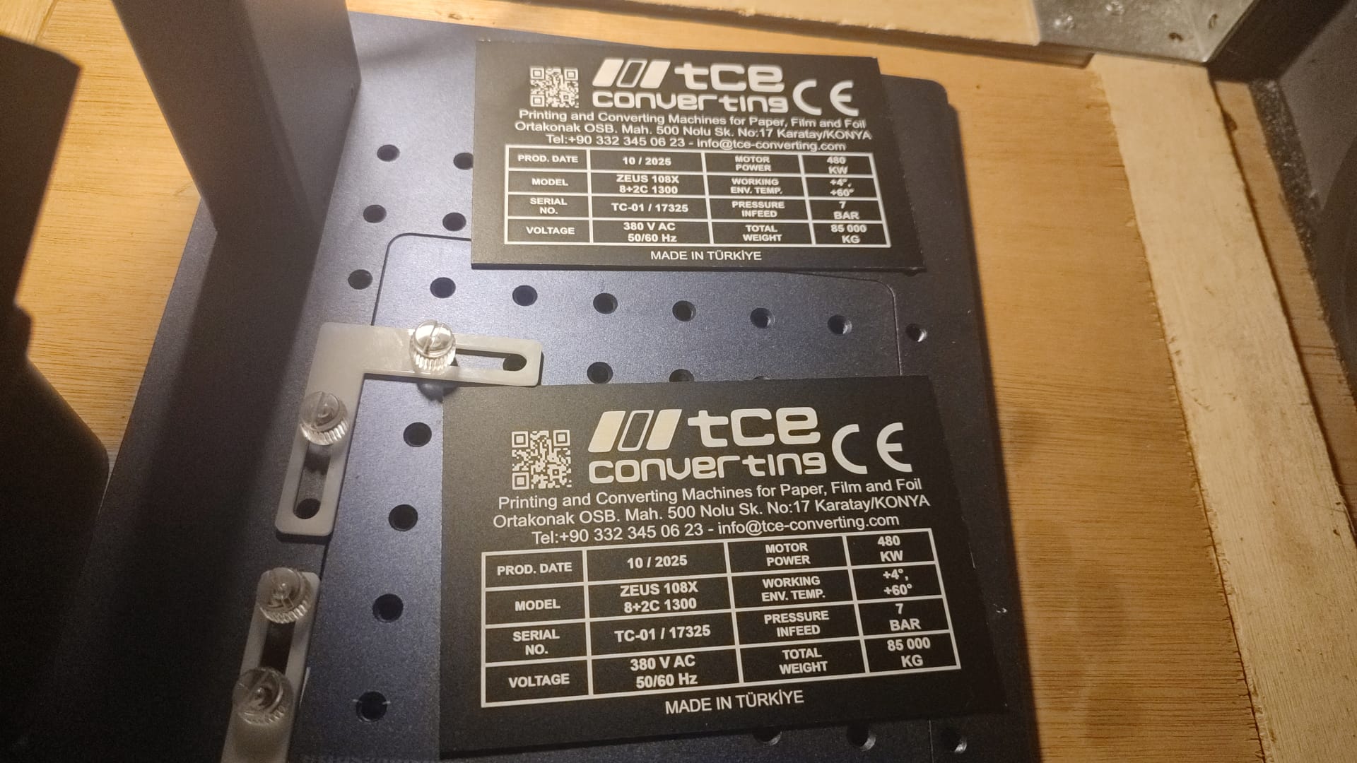 Aluminium Machine plates
